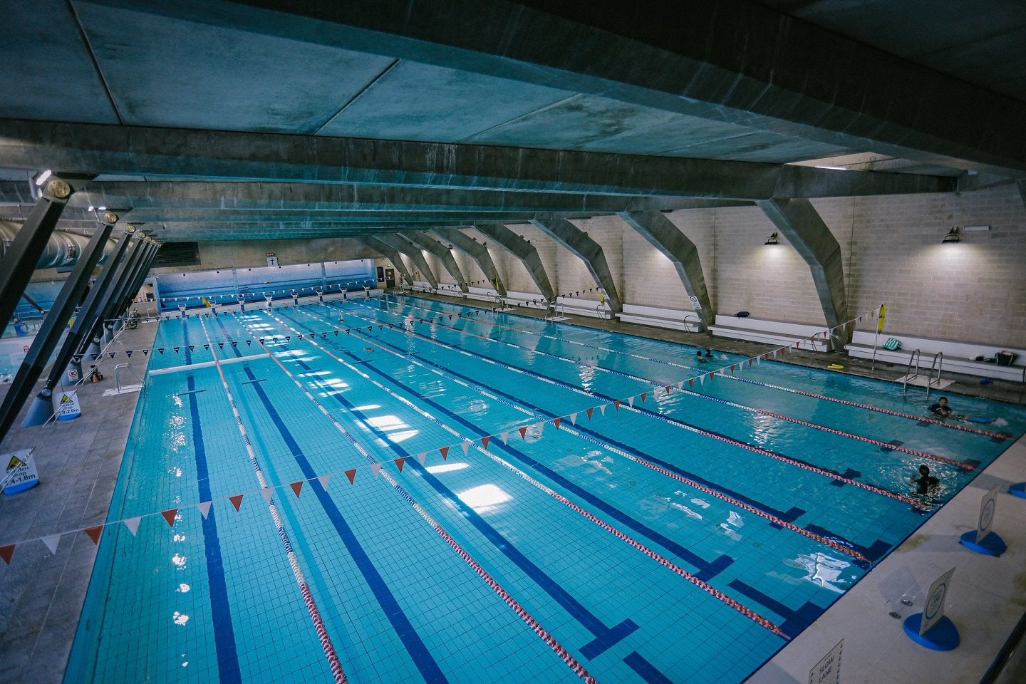 50m pool at Cook + Phillip Park Pool